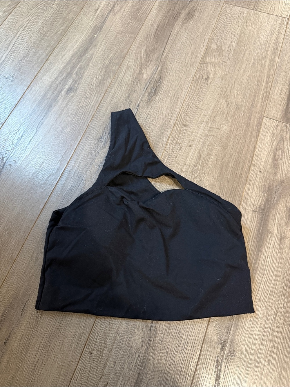 Alphalete medium black bra